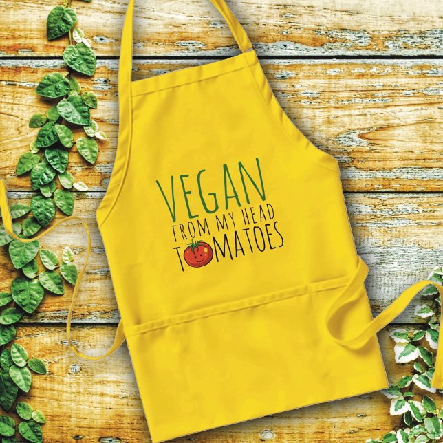 Vegan Pun  Apron (Creator Uploaded)