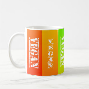 Vegan Rainbow Panels Mug