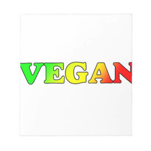 Vegan Rasta Notepad