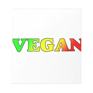 Vegan Rasta Notepad