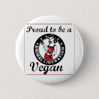 Vegan Round Button