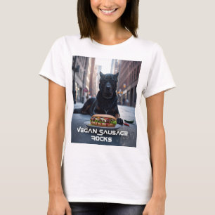 VEGAN SAUSAGE ROCKS - FUN T-Shirt