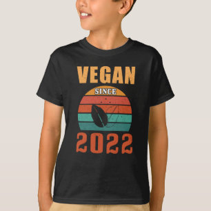 Vegan Since 2022 Vegan Gift T-Shirt