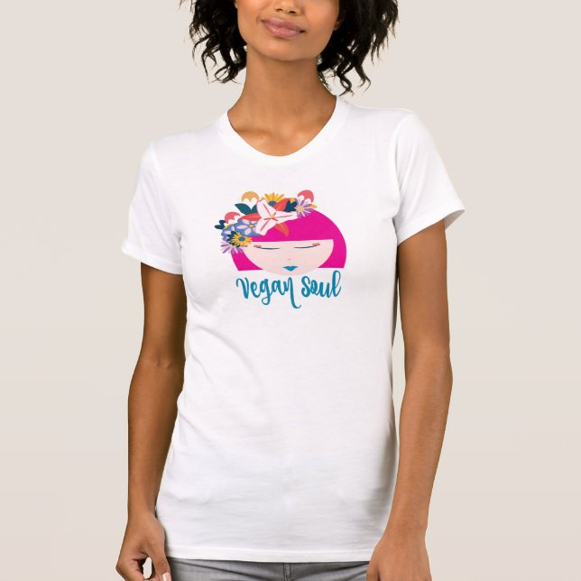 Vegan soul t-shirt (Front)