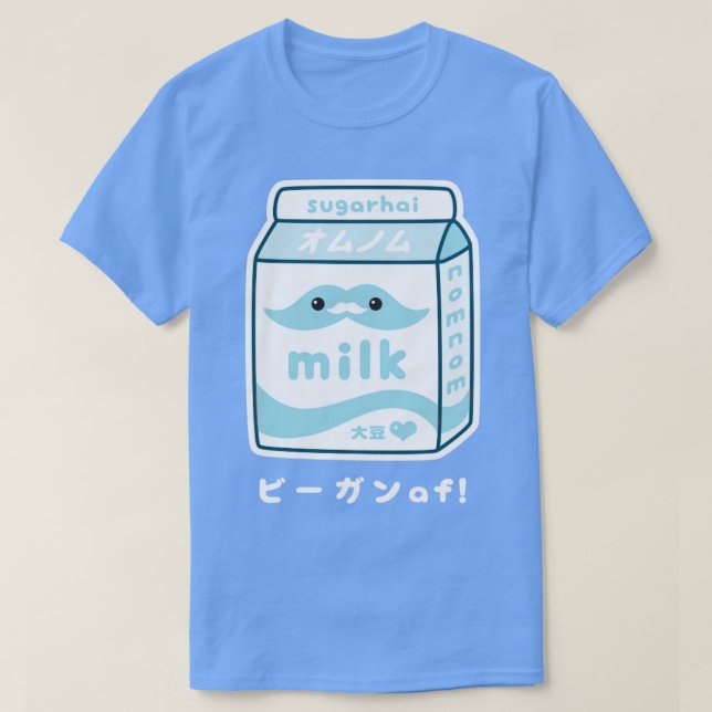 Vegan Soy Milk T-Shirt (Design Front)