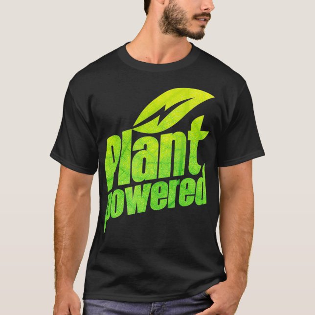 Vegan Strong Plant Powered  T-Shirt (Front)