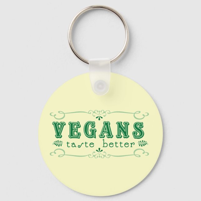 Vegan Taste Key Ring (Front)