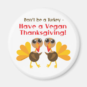 Vegan Thanksgiving Magnet