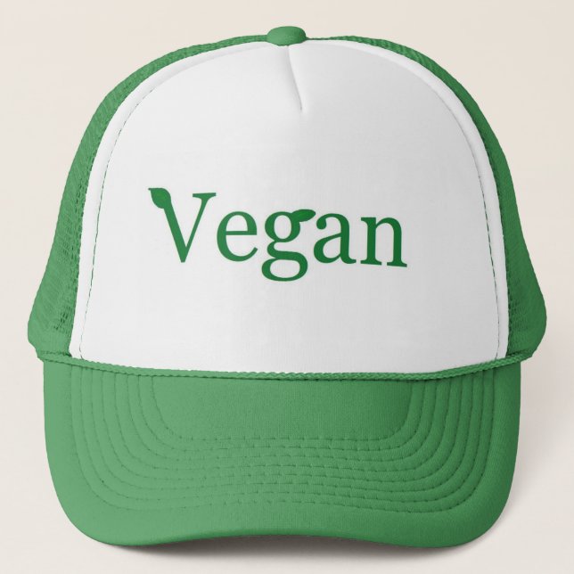 vegan trucker hat (Front)