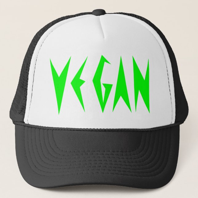 VEGAN TRUCKER HAT (Front)