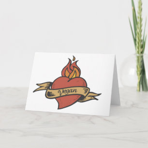 Vegan Valentines Day Card