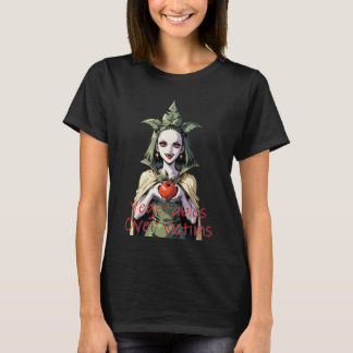 Vegan Vampire Funny Plant Based Apparel T-Shirt