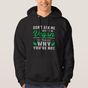 Vegan Veganism Animal Rights Veggie Funny Gift Hoodie