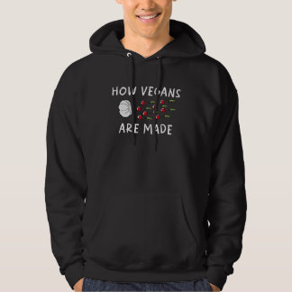 Vegan Veganism Humor Plants Vegetarian Hoodie