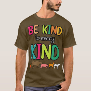 Vegan Vegetarian Food Vegans Friends Cow Pig Chick T-Shirt