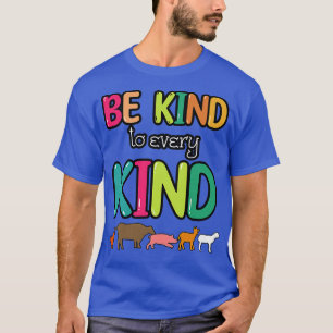 Vegan Vegetarian Food Vegans Friends Cow Pig Chick T-Shirt