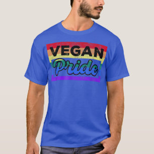 Vegan Vegetarian Food Vegans Plant Based LGBT Vint T-Shirt