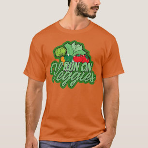 Vegan Vegetarian Food Vegans Plant Based Veggies V T-Shirt
