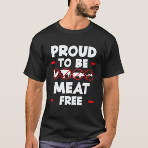 Vegan Vegetarian Lifestyle Plant Based Eater Meat T-Shirt