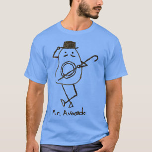 Vegan Vegetarian Mr Avocado T-Shirt