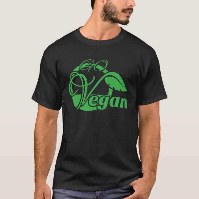 Vegan  Vegetarian T-Shirt (Front)