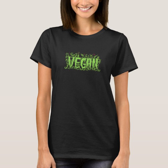 Vegan Vegetarian T-Shirt (Front)