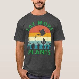 Vegan Vegetarien Plant Gardening Cactus Plants Des T-Shirt