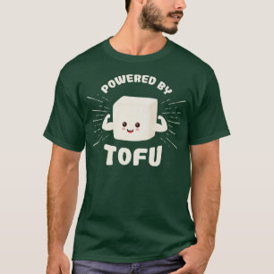 Vegan Veggie Powered By Tofu Gift Idea Vegetables  T-Shirt