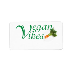 Vegan vibes label