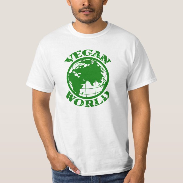 Vegan World T-Shirt (Front)