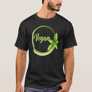 VEGAN - Writing Statement Love Vegetables Team Mea T-Shirt
