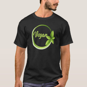 VEGAN - Writing Statement Love Vegetables Team Mea T-Shirt