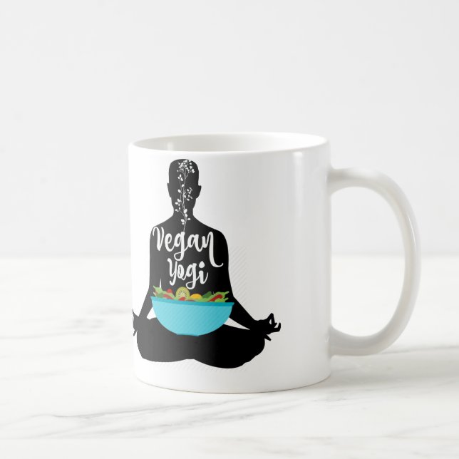 vegan yogi mug (Right)