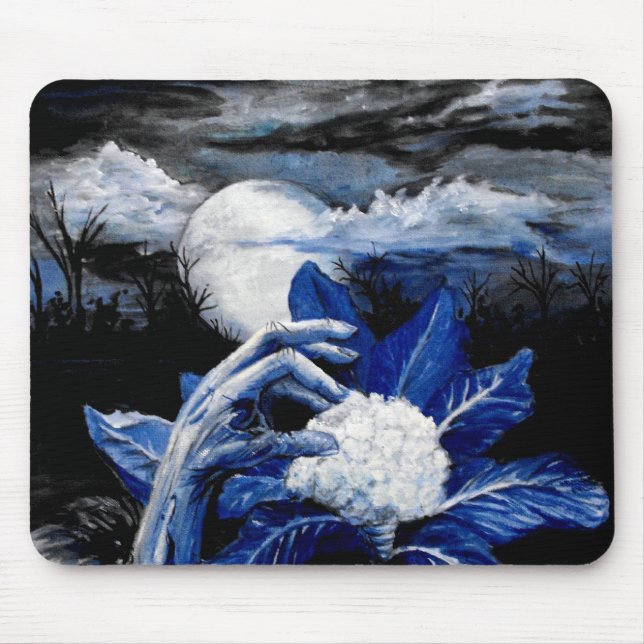 Vegan Zombie Mouse Pad (Front)