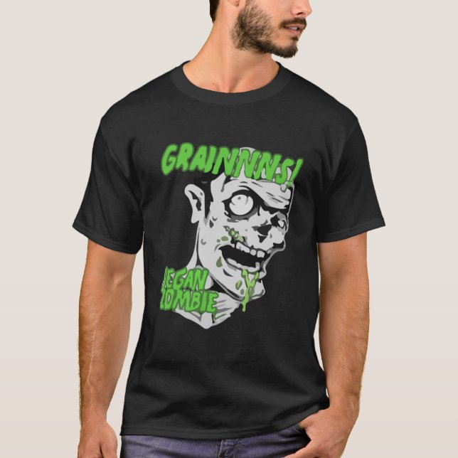 Vegan Zombie T-Shirt (Front)