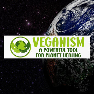 Veganism Bumper Sticker