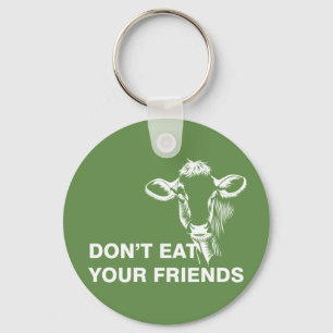 Veganism Key Ring