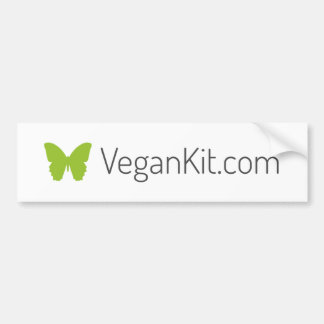 VeganKit Bumper Sticker