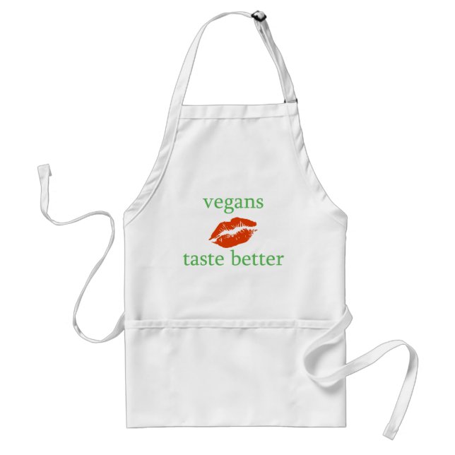 vegans taste better standard apron (Front)