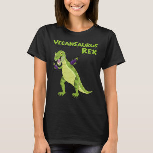 Vegansaurus Vegan Rex For Vegan Men Vegan Women Ve T-Shirt