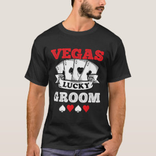 Vegas Bachelor Party Married In Vegas Groom Squad  T-Shirt