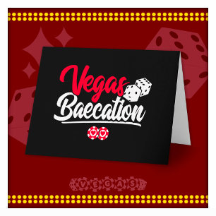 Vegas Baecation Couples Vacation Baecation Card