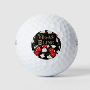 VEGAS BLING GOLF BALLS