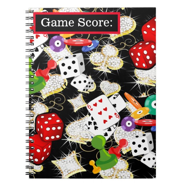 Vegas Bling Notebook (Front)