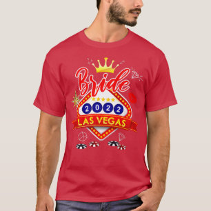 Vegas Bride Squad 2022, Married in Vegas Bachelore T-Shirt