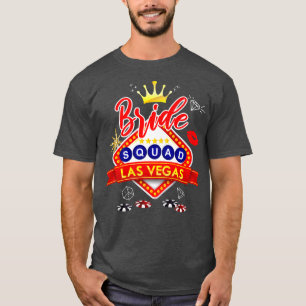 Vegas Bride Squad 2022, Married in Vegas Bachelore T-Shirt