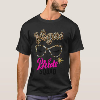 Vegas Bride Squad 2026 Married in Vegas Bacheloret T-Shirt