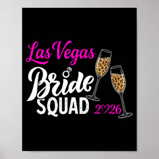 Vegas Bride Squad 2026 Married in Vegas Poster