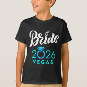 Vegas Bride Squad 2026 Married in Vegas T-Shirt