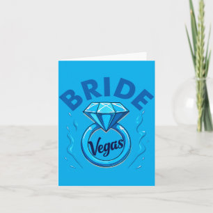 Vegas Bride Team 2026 Married In Vegas Card